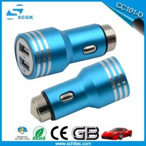 5v2a USB-billaddare med dubbla portar
